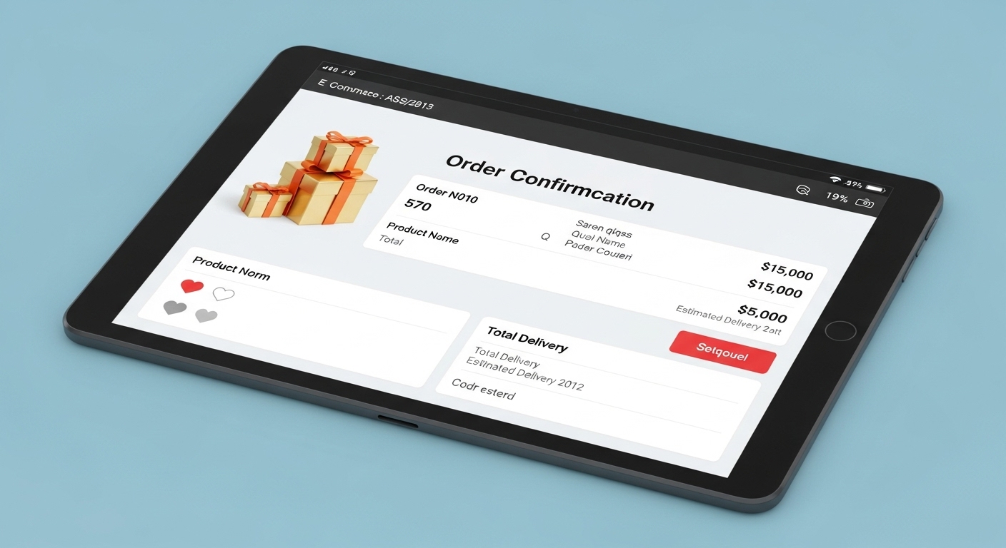A modern and responsive e-commerce website on multiple devices.